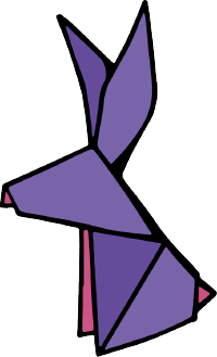Purple Pink Rabbit Tall